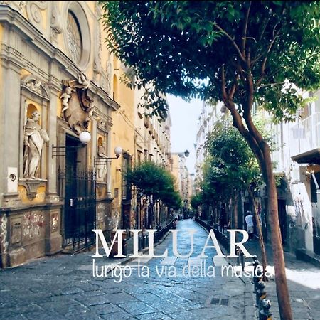 Miluar - Centro Storico - Lungo La Via Della Musica Bed and Breakfast Napoli Eksteriør billede